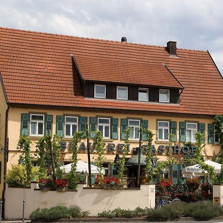 Brauereigasthof Dachsenfranz Zuzenhausen Esterno foto
